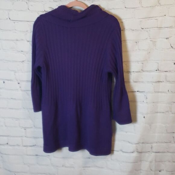 Jones New York Purple Sweater - Picture 3 of 7